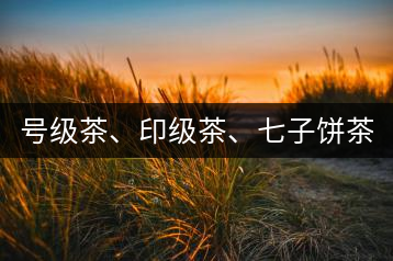 號級茶、印級茶、七子餅茶時代是怎么劃分的？