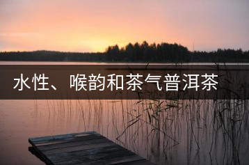 水性、喉韻和茶氣普洱茶的三大難點(diǎn)
