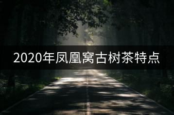 2020年鳳凰窩古樹茶特點(diǎn)