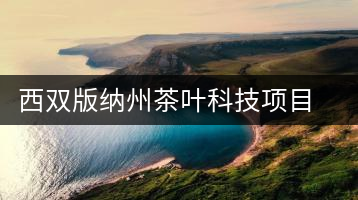 西雙版納州茶葉科技項目通過驗收