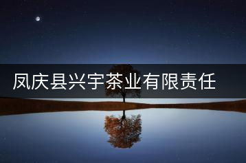 鳳慶縣興宇茶業(yè)有限責(zé)任公司簡(jiǎn)介