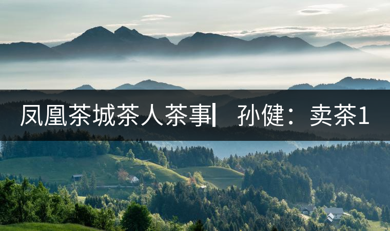 鳳凰茶城茶人茶事▏孫?。嘿u茶15年，對(duì)普洱茶還猶如初見