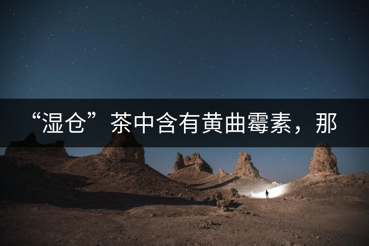 “濕倉”茶中含有黃曲霉素，那為什么“濕倉”還不取消？