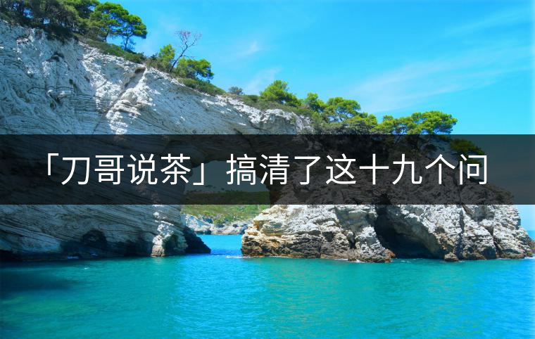 「刀哥說(shuō)茶」搞清了這十九個(gè)問題，您就是熟茶專家