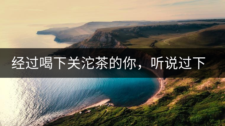 經(jīng)過(guò)喝下關(guān)沱茶的你，聽(tīng)說(shuō)過(guò)下關(guān)茶磚嗎?經(jīng)過(guò)喝下關(guān)沱茶的你，聽(tīng)說(shuō)過(guò)下關(guān)茶磚嗎？
