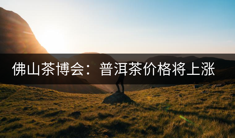 佛山茶博會(huì)：普洱茶價(jià)格將上漲三至四成