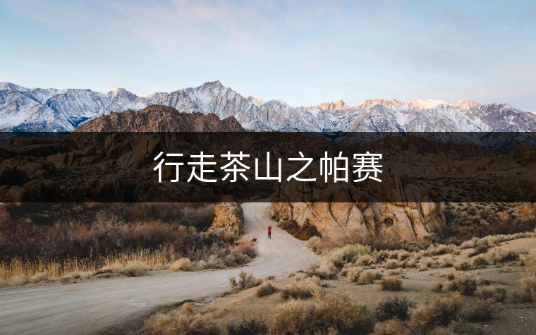 行走茶山之帕賽