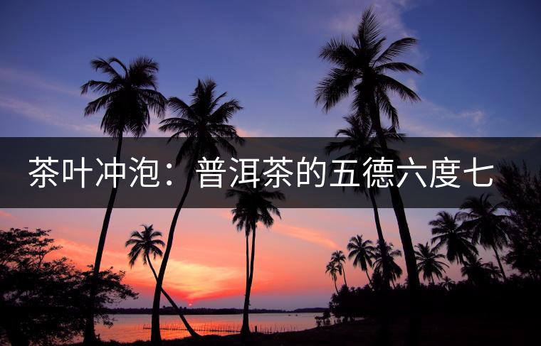 茶葉沖泡:普洱茶的五德六度七佳九泡 茶葉沖泡:普洱茶的五德六度七佳九泡