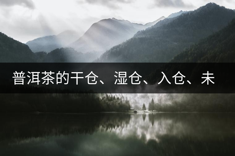 普洱茶的干倉、濕倉、入倉、未入倉及辨識區(qū)分
