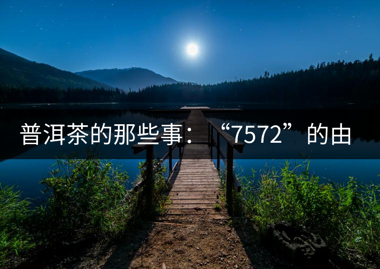 普洱茶的那些事：“7572”的由來(lái)
