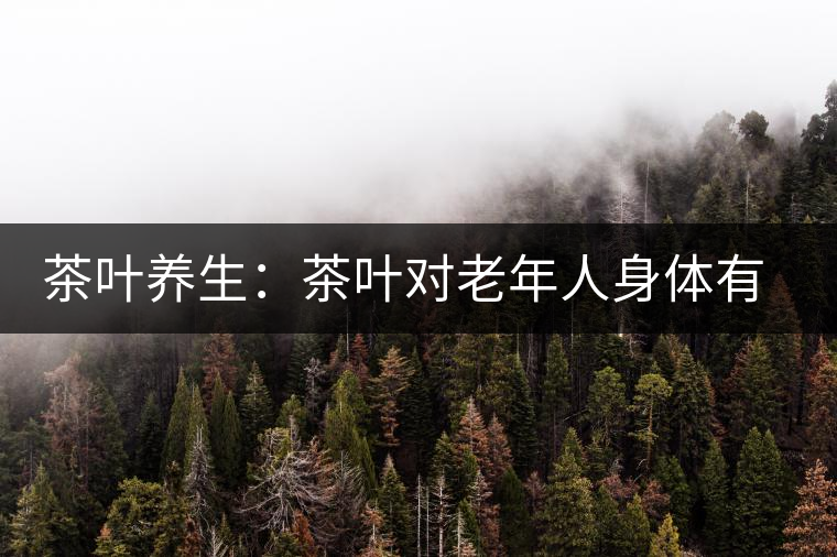 茶葉養(yǎng)生：茶葉對(duì)老年人身體有益處