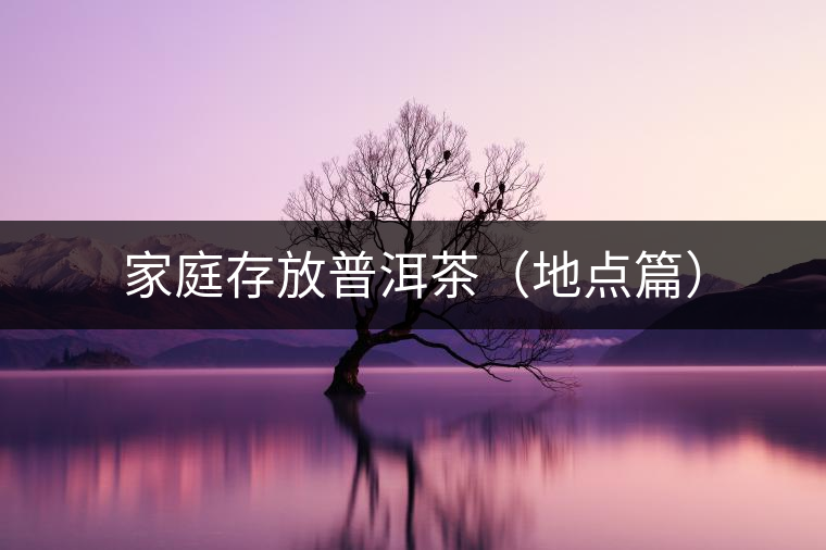 家庭存放普洱茶（地點(diǎn)篇）