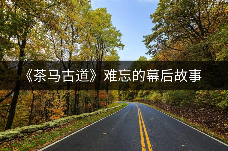 《茶馬古道》難忘的幕后故事 《茶馬古道》難忘的幕后故事