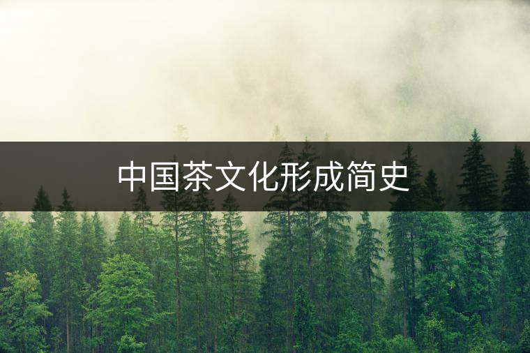 中國(guó)茶文化形成簡(jiǎn)史 中國(guó)茶文化形成簡(jiǎn)史