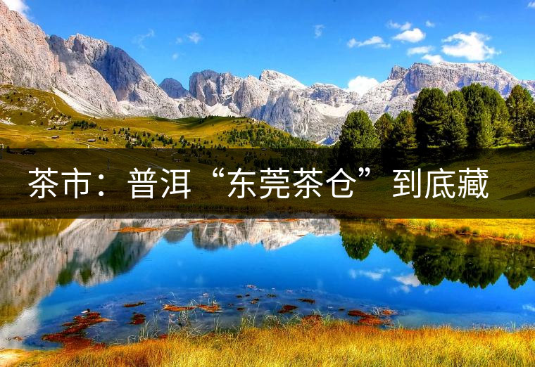 茶市：普洱“東莞茶倉(cāng)”到底藏給誰(shuí)喝？