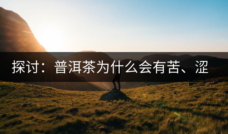 探討：普洱茶為什么會有苦、澀味兒？