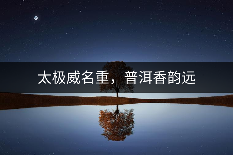太極威名重，普洱香韻遠(yuǎn)