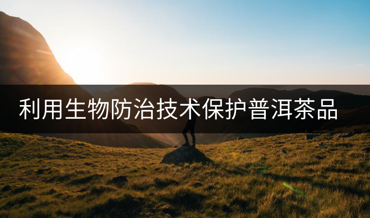 利用生物防治技術(shù)保護(hù)普洱茶品牌 利用生物防治技術(shù)保護(hù)普洱茶品牌