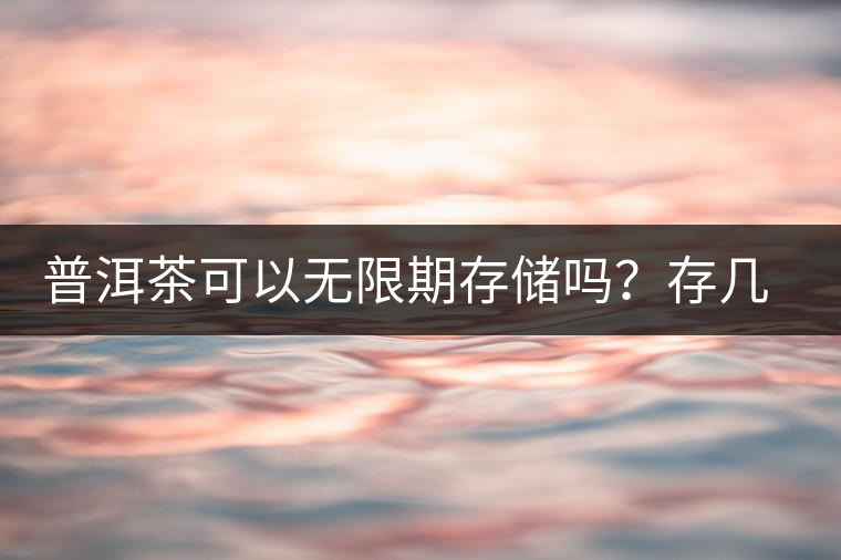 普洱茶可以無(wú)限期存儲(chǔ)嗎？存幾年最好喝？存得越久價(jià)格越貴？