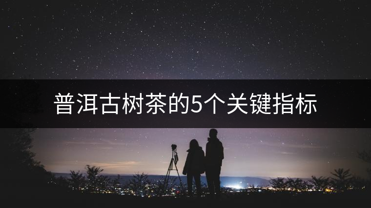 普洱古樹茶的5個(gè)關(guān)鍵指標(biāo) 普洱古樹茶的5個(gè)關(guān)鍵指標(biāo)