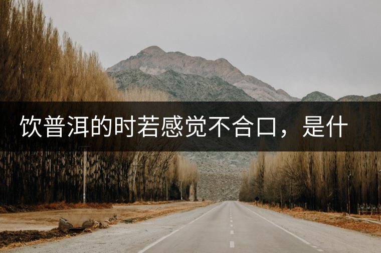 飲普洱的時(shí)若感覺(jué)不合口，是什么原呢？