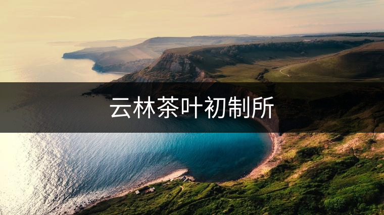 云林茶葉初制所 云林茶葉初制所