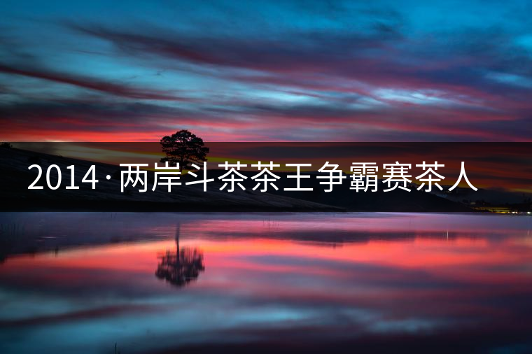 2014·兩岸斗茶茶王爭霸賽茶人觀點(diǎn)