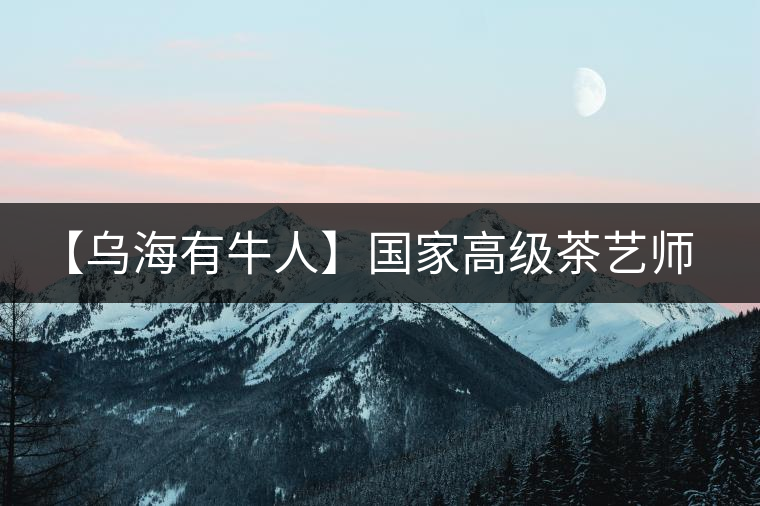 【烏海有牛人】國(guó)家高級(jí)茶藝師談古樹普洱茶