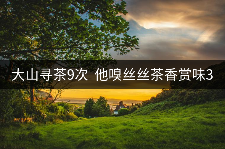 大山尋茶9次 他嗅絲絲茶香賞味3千用戶 上線一年訂單3600 大山尋茶9次 他嗅絲絲茶香賞味3千用戶 上線一年訂單3600