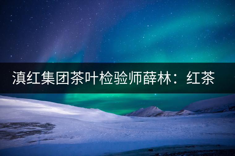 滇紅集團茶葉檢驗師薛林：紅茶的不解之緣