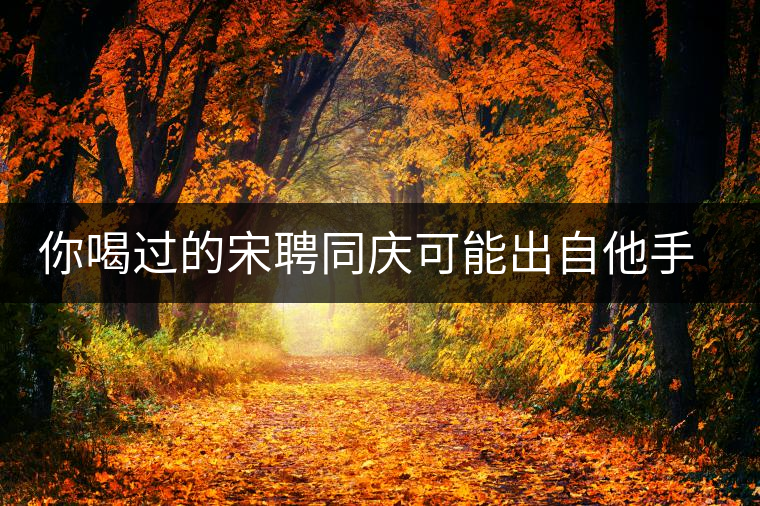 你喝過的宋聘同慶可能出自他手，他還發(fā)明了普洱熟茶！