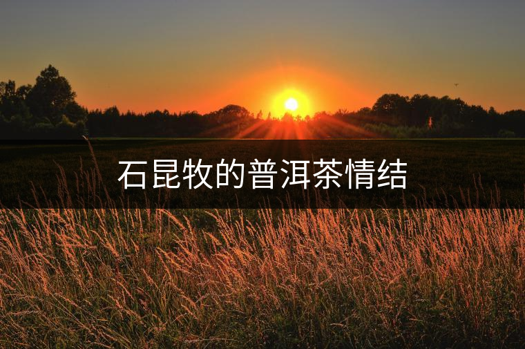 石昆牧的普洱茶情結 石昆牧的普洱茶情結