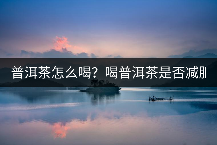 普洱茶怎么喝？喝普洱茶是否減肥？