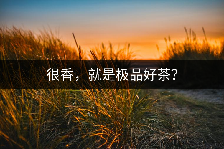 很香，就是極品好茶？