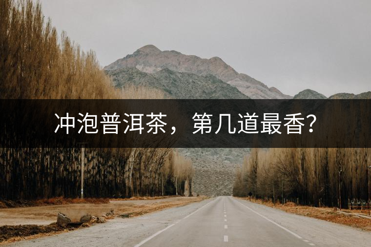 沖泡普洱茶，第幾道最香？