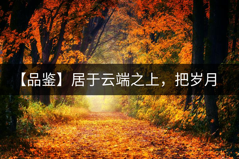 【品鑒】居于云端之上，把歲月“熟”透