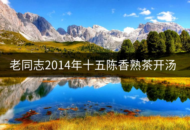 老同志2014年十五陳香熟茶開湯品鑒 老同志2014年十五陳香熟茶開湯品鑒