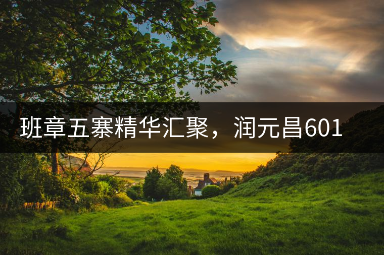 班章五寨精華匯聚，潤元昌601班章之春震撼來襲