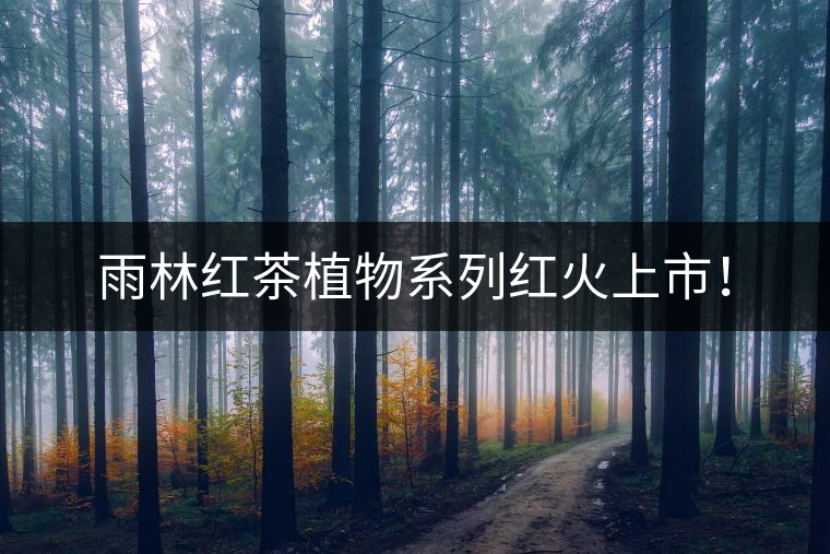 雨林紅茶植物系列紅火上市！