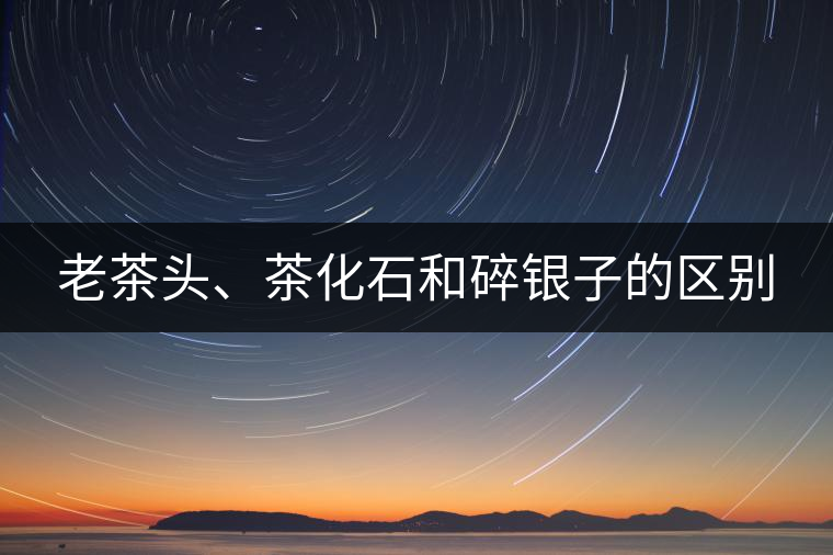 老茶頭、茶化石和碎銀子的區(qū)別