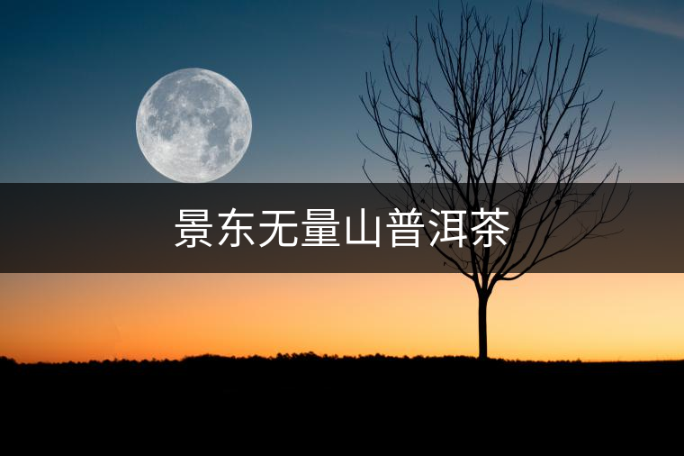 景東無(wú)量山普洱茶 景東無(wú)量山普洱茶
