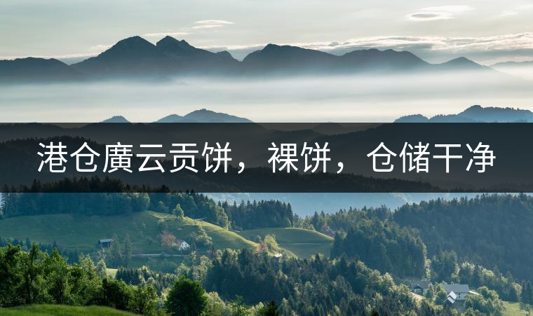 港倉廣云貢餅，裸餅，倉儲干凈