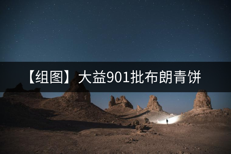 【組圖】大益901批布朗青餅 【組圖】大益901批布朗青餅