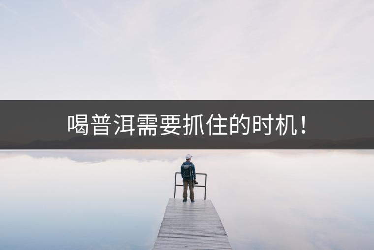 喝普洱需要抓住的時(shí)機(jī)！