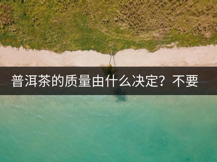 普洱茶的質(zhì)量由什么決定？不要輕信等級(jí)