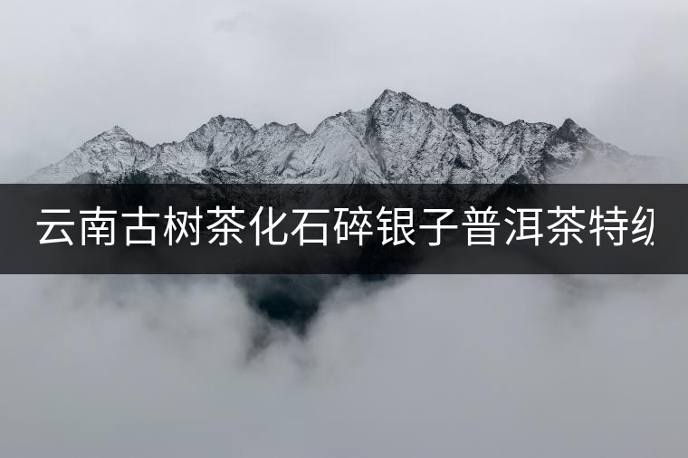 云南古樹(shù)茶化石碎銀子普洱茶特級(jí)糯米香熟普50g 云南古樹(shù)茶化石碎銀子普洱茶特級(jí)糯米香熟普50g