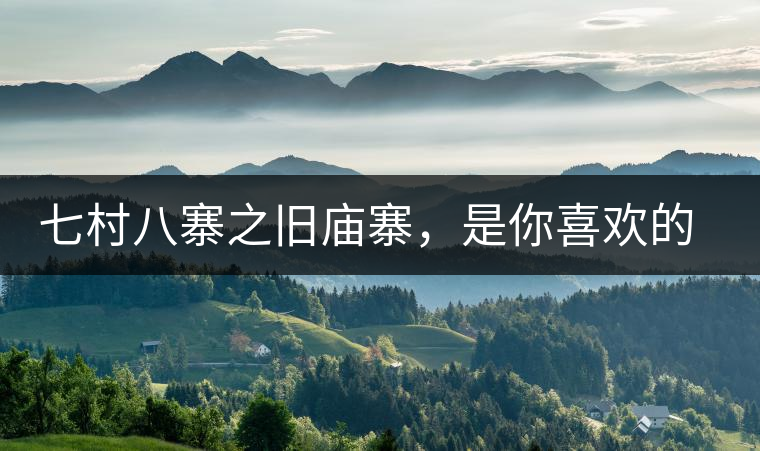 七村八寨之舊廟寨，是你喜歡的易武味嗎？