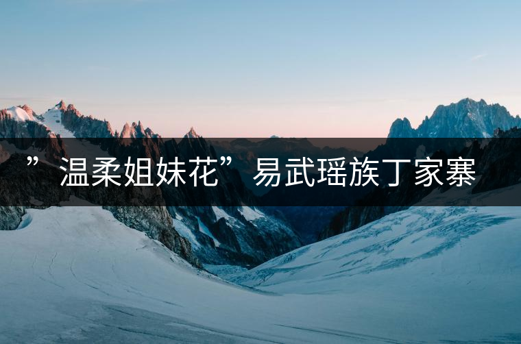 ”溫柔姐妹花”易武瑤族丁家寨、漢族丁家寨介紹