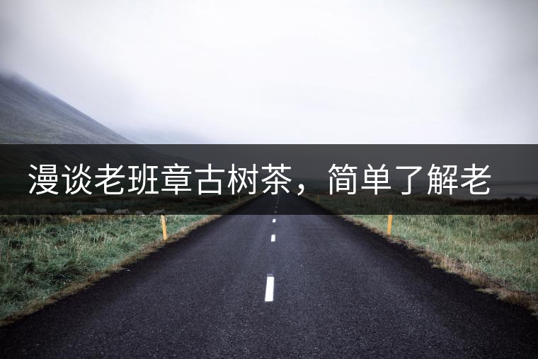 漫談老班章古樹茶，簡(jiǎn)單了解老班章普洱茶