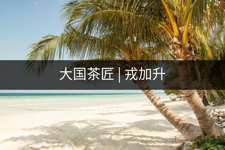 大國茶匠 | 戎加升